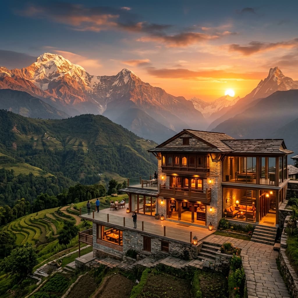A Salt Route property at altitude