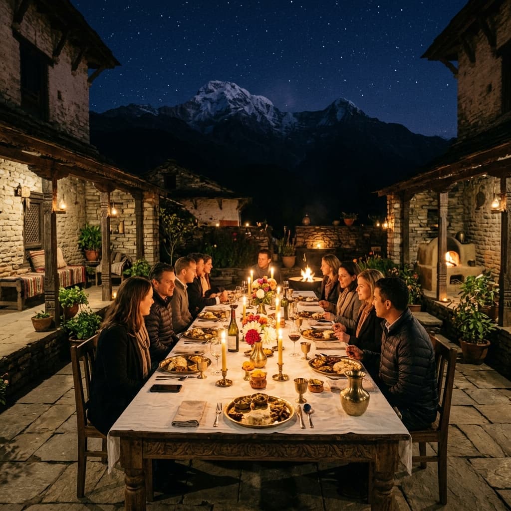 A private dining moment