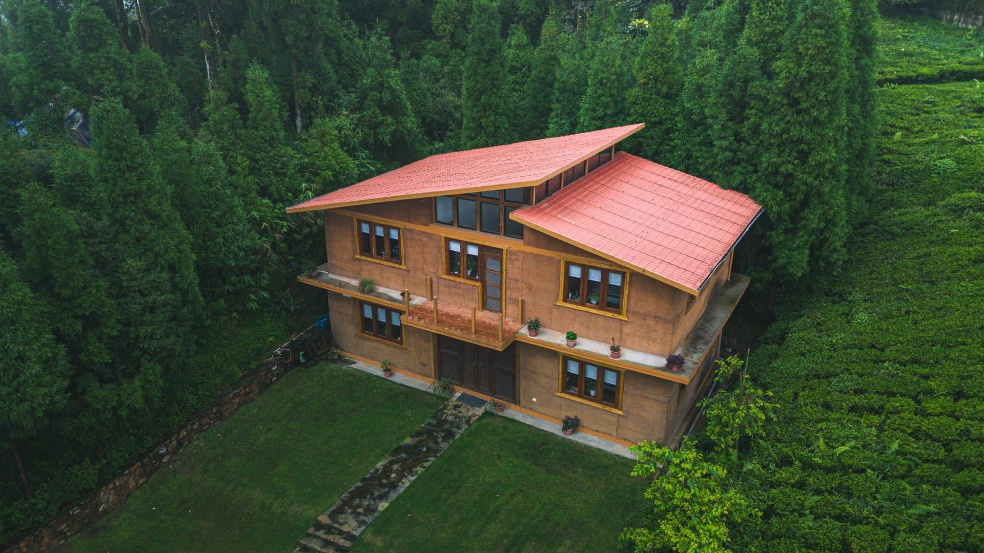 Property set in the Himalayan landscape
